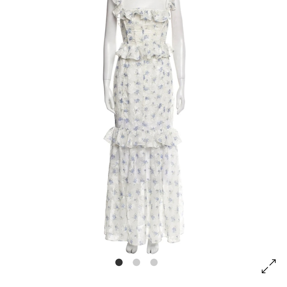 For Love and Lemons Floral Maxi Dress